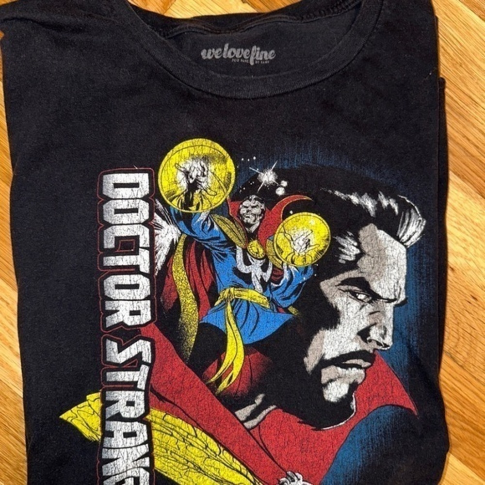 We Love Fine Marvel Dr Strange T Shirt‎ Black XXL Avengers Comic Book  PERFECT